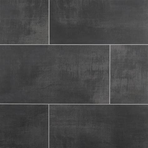Sundance night porcelain tile - With a matte finish, this gray Sundance Night Porcelain Tile is 15 x 30.This tile has inkjet print quality, which produces a high definition image that thoroughly covers the tile and results in a natural, authentic look. Straight or rectified tiles are cut so that they can be installed with minimal grout lines and give a very clean look. 